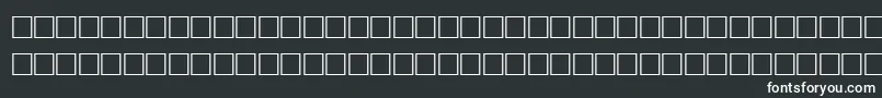 TolandRegular Font – White Fonts on Black Background