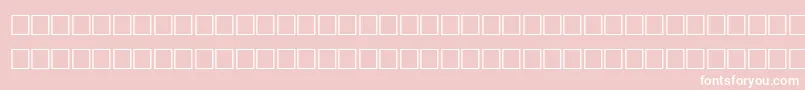 TolandRegular Font – White Fonts on Pink Background