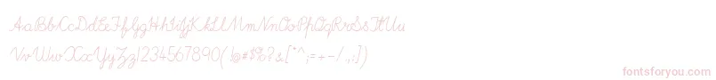 ImransSchool2A Font – Pink Fonts