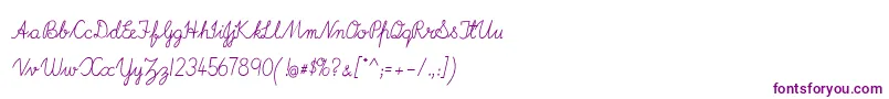 ImransSchool2A Font – Purple Fonts