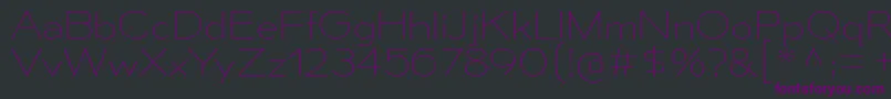 Weitere Informationen zur MesmerizeSeUl-Schriftart MesmerizeSeUl-Schriftart – Violette Schriften auf schwarzem Hintergrund