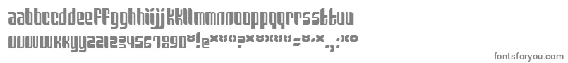 Sanka-fontti – harmaat kirjasimet valkoisella taustalla
