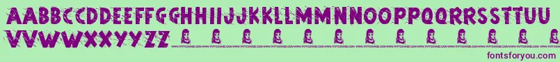 En savoir plus sur la police ArtStudio Police ArtStudio – polices violettes sur fond vert