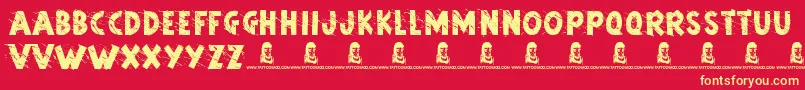 Lisätietoja ArtStudio-fontista ArtStudio-fontti – keltaiset fontit punaisella taustalla