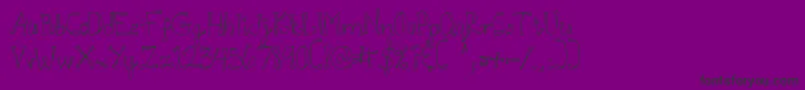 Lisätietoja DjbDoodlEDoo-fontista DjbDoodlEDoo-fontti – mustat fontit violetilla taustalla