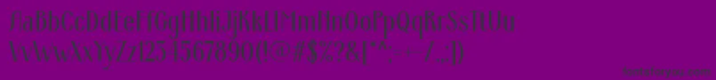 fuente ArdecoWebfont – Fuentes Negras Sobre Fondo Morado