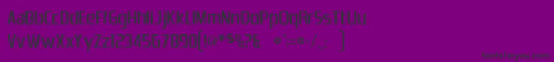 Dszrnicc Font – Black Fonts on Purple Background