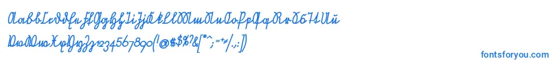 NeueRudelskopfVerbundenSchraegFett Font – Blue Fonts