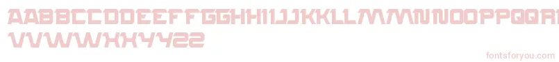 Rocksteady Font – Pink Fonts on White Background