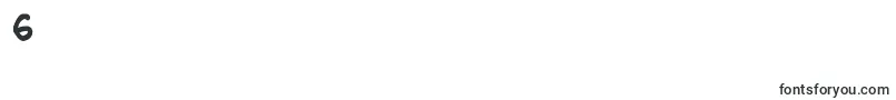 NipcensHandwritingBold Font – Fonts for Digit 6