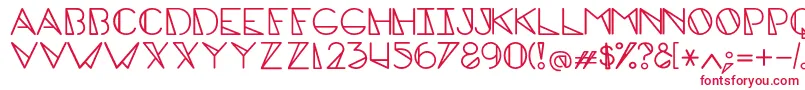 EdgecapsRegular Font – Red Fonts