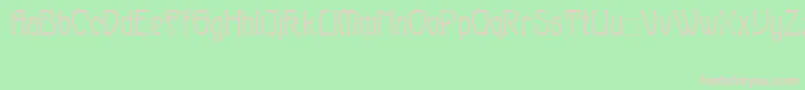 Шрифт Sylph – розовые шрифты на зелёном фоне