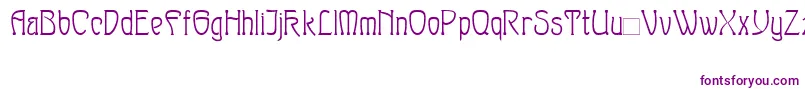 Sylph-fontti – violetit fontit valkoisella taustalla