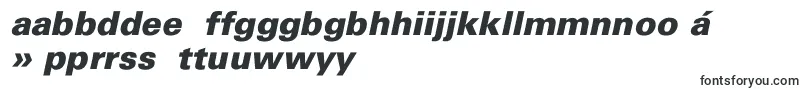 UniversBlackItalic Font – Yoruba Fonts