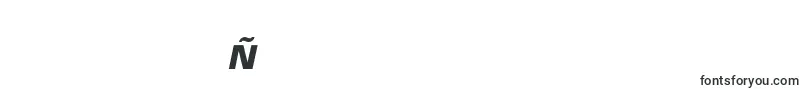 UniversBlackItalic Font – Mongolian Fonts