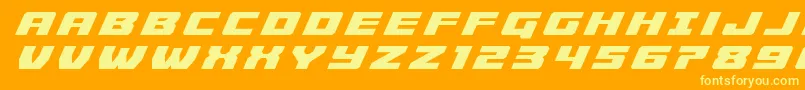 Подробнее о шрифте Cruiserfortresstitleital Шрифт Cruiserfortresstitleital – жёлтые шрифты на оранжевом фоне