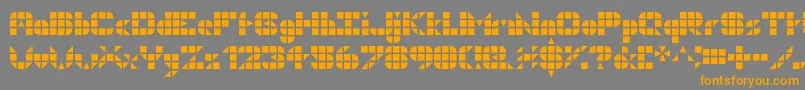 Подробнее о шрифте Geogrid9 Шрифт Geogrid9 – оранжевые шрифты на сером фоне