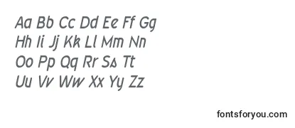 WevlicdrgItalic Font