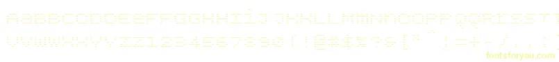 Bpdotsunicaseminus Font – Yellow Fonts