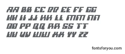 MicronianItalic Font