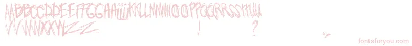 JoWroteALovesong Font – Pink Fonts