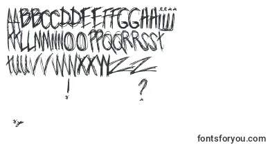  JoWroteALovesong font