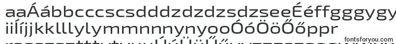 Шрифт Exo2Mediumexpanded – венгерские шрифты