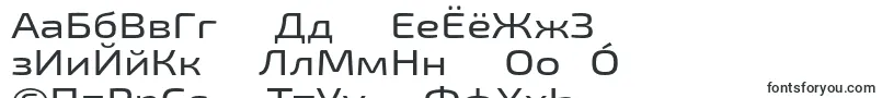 フォントExo2Mediumexpanded – バシキール文字