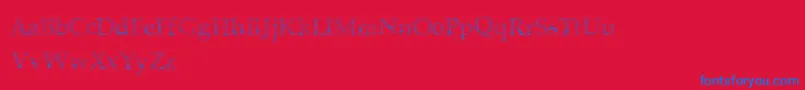 Подробнее о шрифте Halffaded Шрифт Halffaded – синие шрифты на красном фоне
