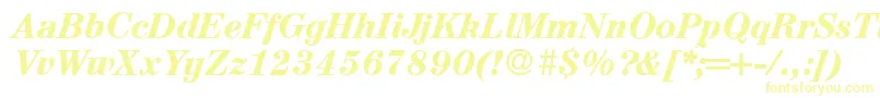 A850RomanBolditalic Font – Yellow Fonts