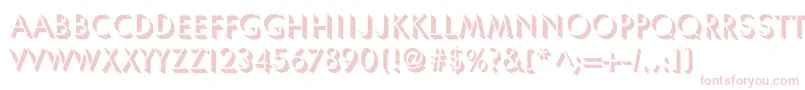Шрифт Lachlade – розовые шрифты