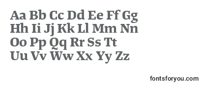 TangerserifwideBold Font