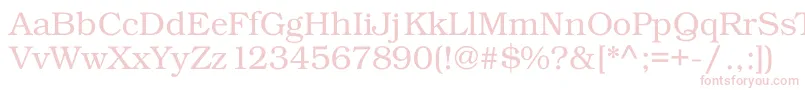 Kacsttitle Font – Pink Fonts on White Background