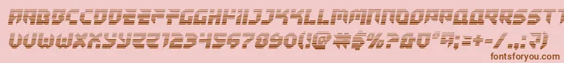 Tokyodriftergrad Font – Brown Fonts on Pink Background