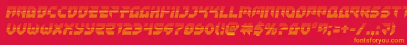 Tokyodriftergrad Font – Orange Fonts on Red Background