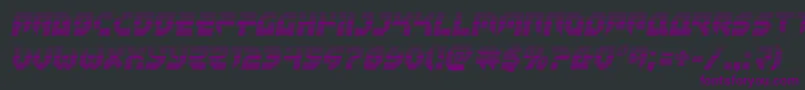 Tokyodriftergrad Font – Purple Fonts on Black Background