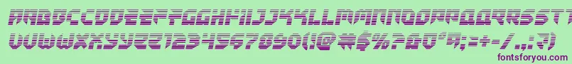 Tokyodriftergrad Font – Purple Fonts on Green Background