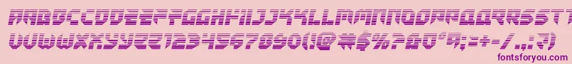 Tokyodriftergrad Font – Purple Fonts on Pink Background