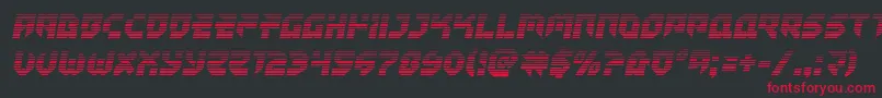 Tokyodriftergrad Font – Red Fonts on Black Background
