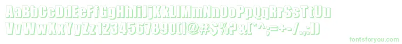 BillboardShadow Font – Green Fonts