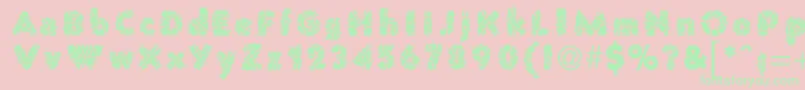 Подробнее о шрифте PrisonWire1 Шрифт PrisonWire1 – зелёные шрифты на розовом фоне