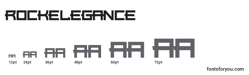 RockElegance Font Sizes