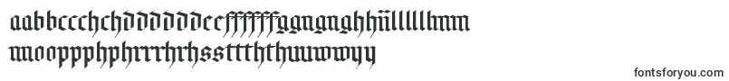 MaGoticDb-Schriftart – walisische Schriften