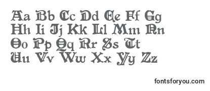 Review of the AltenglischMf Font
