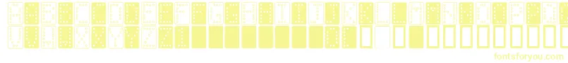 DominoNormal Font – Yellow Fonts