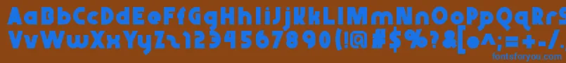Más sobre la fuente Abraxeousbold fuente Abraxeousbold – Fuentes Azules Sobre Fondo Marrón