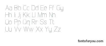 LintelThin-fontti