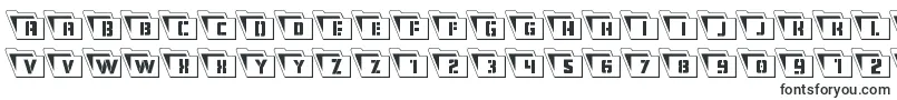 Шрифт Eyesonlyoutsemicondleft – шрифты, начинающиеся на E