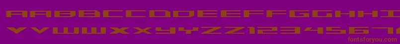 En savoir plus sur la police Triremeexp Police Triremeexp – polices brunes sur fond violet