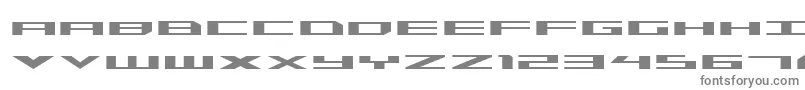 Шрифт Triremeexp – серые шрифты на белом фоне